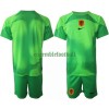 Maillot de Gardien Pays-Bas Domicile Coupe du Monde 2022 Pour Enfant